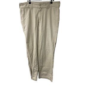 Patagonia Organic Cotton Men's Khaki Tan Canvas Pants Size 33 Waist Inseam 30